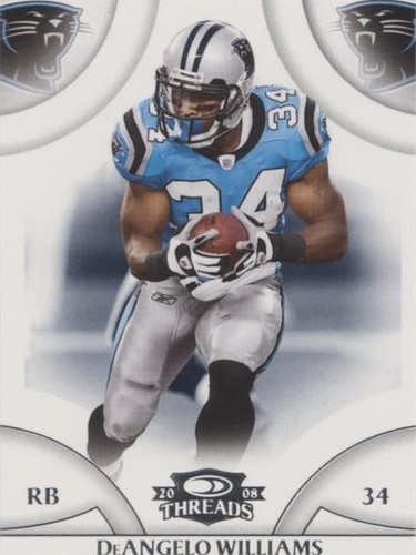 2008 Donruss Threads DeAngelo Williams #112