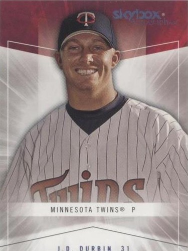 2005 Skybox Autographics - J.D. Durbin #111