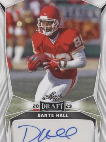 2023 Leaf Draft Dante Hall #BA-DH2
