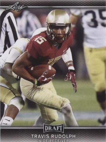 2017 Leaf Draft Travis Rudolph #68