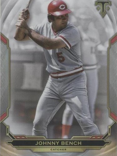 2019 Topps Triple Threads - Johnny Bench #90