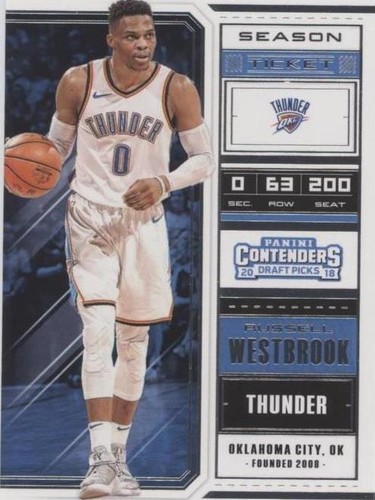 小物 Russell Westbrook Russell Westbrook 2023-24 Panini Mosaic Silver Los Angeles