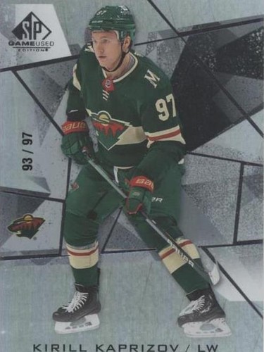 2021-22 Upper Deck SP Game Used - Kirill Kaprizov #10