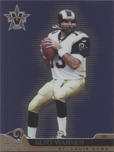 2001 Pacific Vanguard Kurt Warner #80