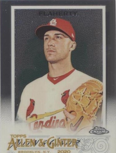 2020 Topps Allen & Ginter Chrome - Jack Flaherty #90