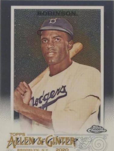 2020 Topps Allen & Ginter Chrome - Jackie Robinson #42