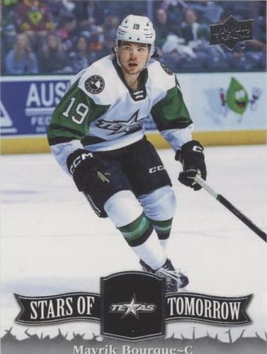 Mavrik Bourque Trading Cards