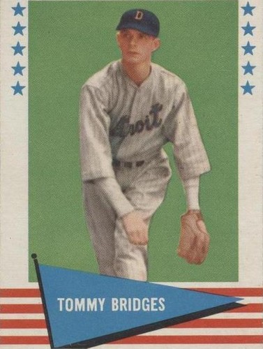 1961 Fleer Baseball Greats - Tommy Bridges #95