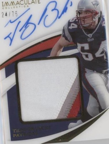 2021 Panini Immaculate Collection Tedy Bruschi #PPA-TB
