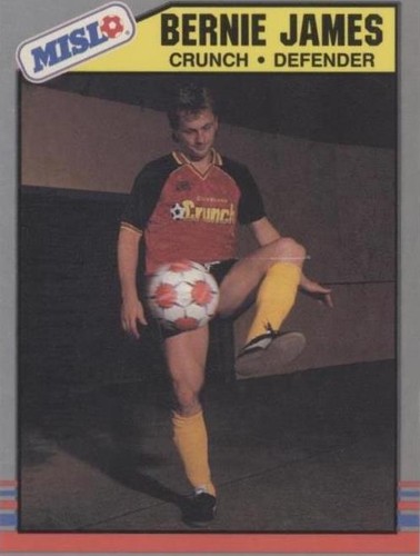 1989-90 Pacific MISL Bernie James #97