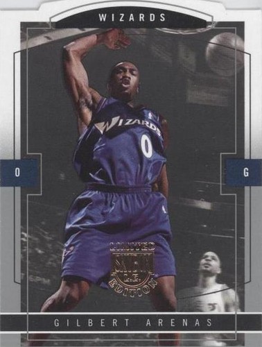 2003-04 Skybox Limited Edition - Gilbert Arenas #21