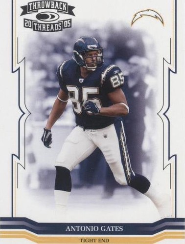 2005 Donruss Throwback Threads Antonio Gates #121