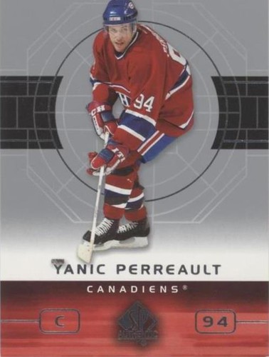 2002-03 SP Authentic - Yanic Perreault #49