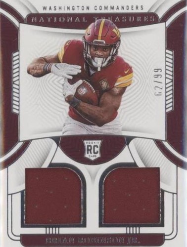 2022 Panini National Treasures Brian Robinson Jr. #RDM-BRO