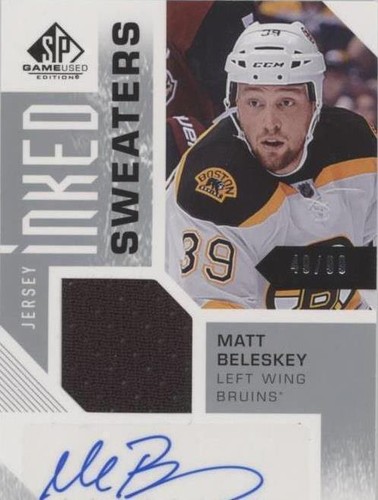 2016-17 SP Game Used - Matt Beleskey #IS-MB