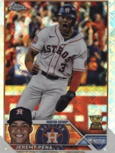 2023 Topps Chrome Logofractor Edition - Jeremy Pena #113