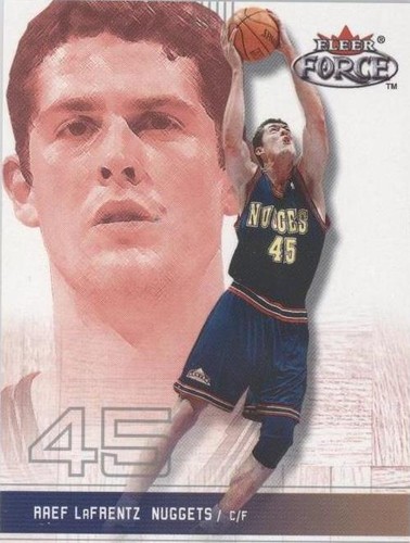 2001-02 Fleer Force - Raef LaFrentz #6