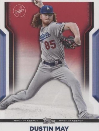 2021 Topps Rip - Dustin May #14