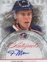 2012-13 Upper Deck Artifacts - John Moore #A-JM