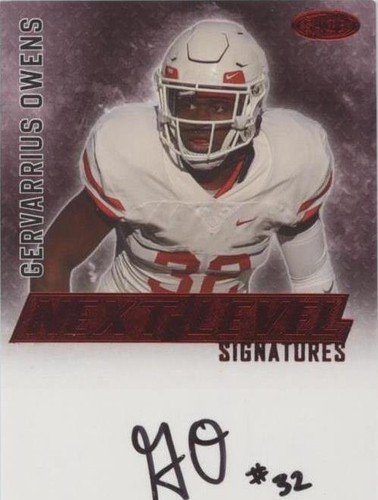 2023 SAGE Low Series Gervarrius Owens #NLS-GO