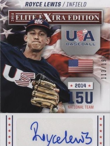 2014 Panini Elite Extra Edition - Royce Lewis #15