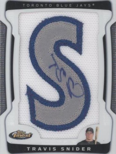 2009 Topps Finest - Travis Snider #152