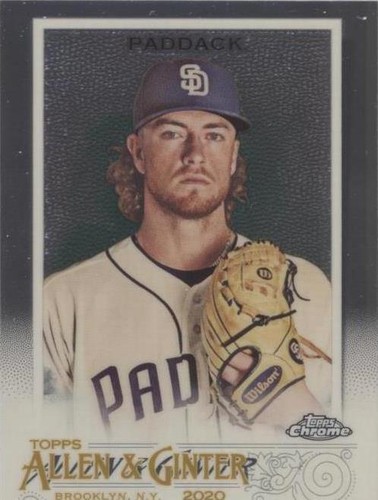2020 Topps Allen & Ginter Chrome - Chris Paddack #212