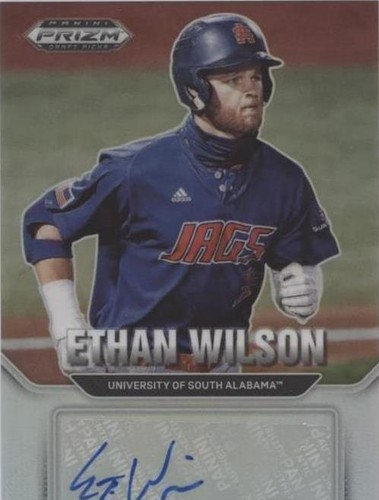 2022 Panini Prizm Draft Picks - Ethan Wilson #AU-EW