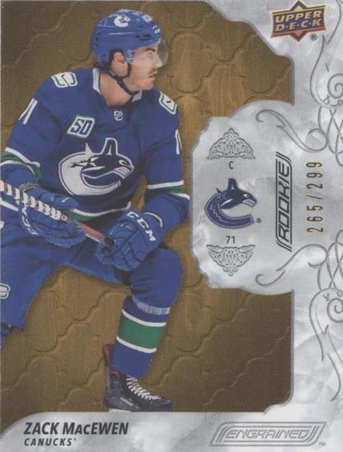 2019-20 Upper Deck Engrained - Zack MacEwen #80