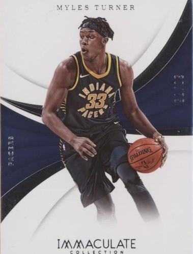 2017-18 Panini Immaculate Collection - Myles Turner #61