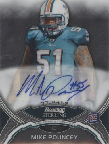 2011 Bowman Sterling Mike Pouncey #BSA-MP