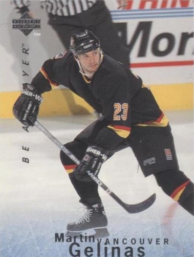1995-96 Upper Deck Be a Player - Martin Gelinas #149
