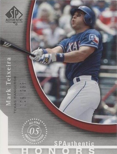 2005 Upper Deck SP Collection - Mark Teixeira #SH-MT