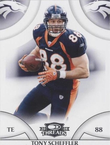 2008 Donruss Threads Tony Scheffler #35