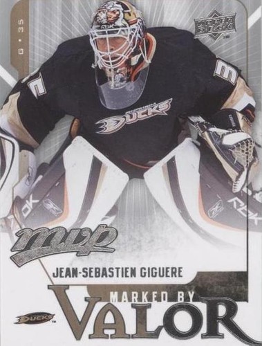 2008-09 Upper Deck MVP - Jean-Sebastien Giguere #MV5