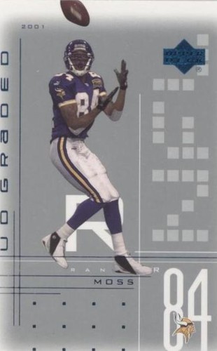 2001 UD Graded Randy Moss #22