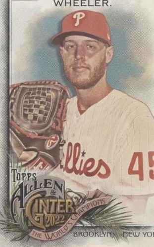 2022 Topps Allen & Ginter - Zack Wheeler #325