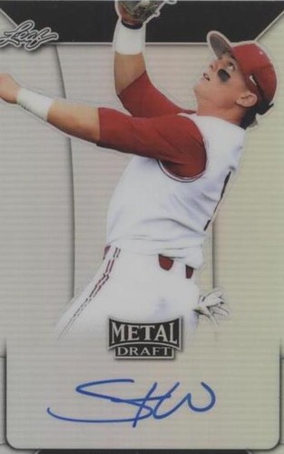 2018 Leaf Metal Draft - Steele Walker #BA-SW1