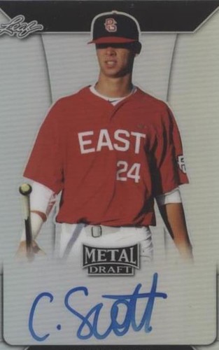 2018 Leaf Metal Draft - Connor Scott #BA-CS1