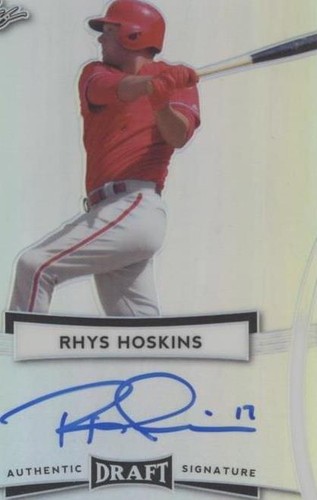 2017 Leaf Metal Draft - Rhys Hoskins #BA-RH1