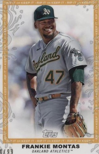 2022 Topps Rip - Frankie Montas #67