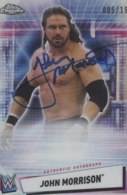 2021 Topps Chrome WWE - John Morrison #A-JM