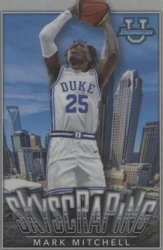 2022-23 Bowman University Chrome - Mark Mitchell #S-6