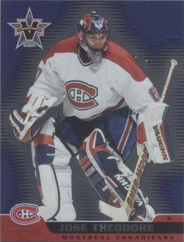 2001-02 Pacific Vanguard - Jose Theodore #52