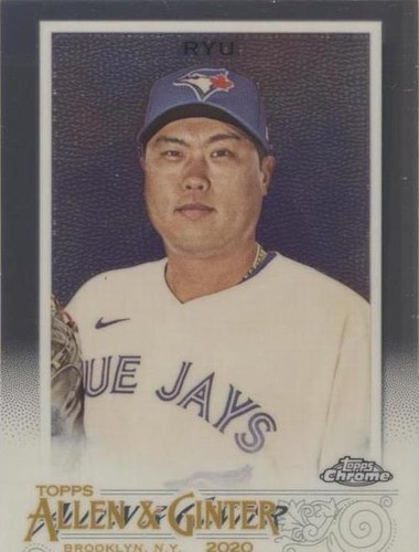 2020 Topps Allen & Ginter Chrome - Hyun-jin Ryu #292