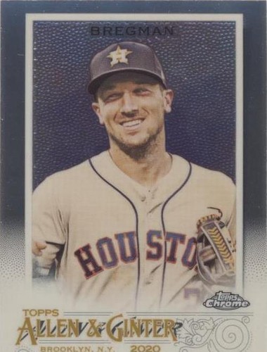 2020 Topps Allen & Ginter Chrome - Alex Bregman #36