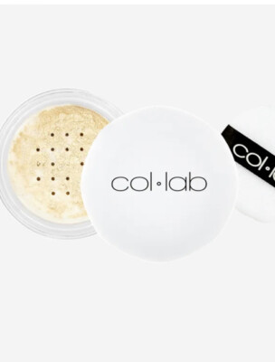 COL-LAB Set The Stag banana loose setting powder 0.35 Oz color ￼ buttercup ￼