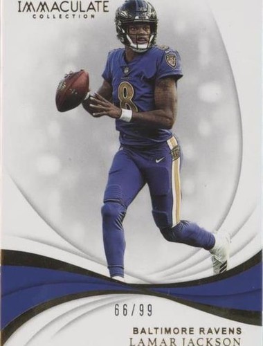 2019 Panini Immaculate Collection Lamar Jackson #9
