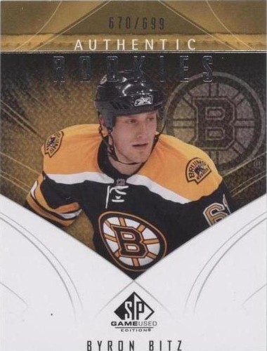 2009-10 SP Game Used Edition - Byron Bitz #178