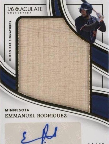 2023 Panini Immaculate Collection - Emmanuel Rodriguez #JBS-ER